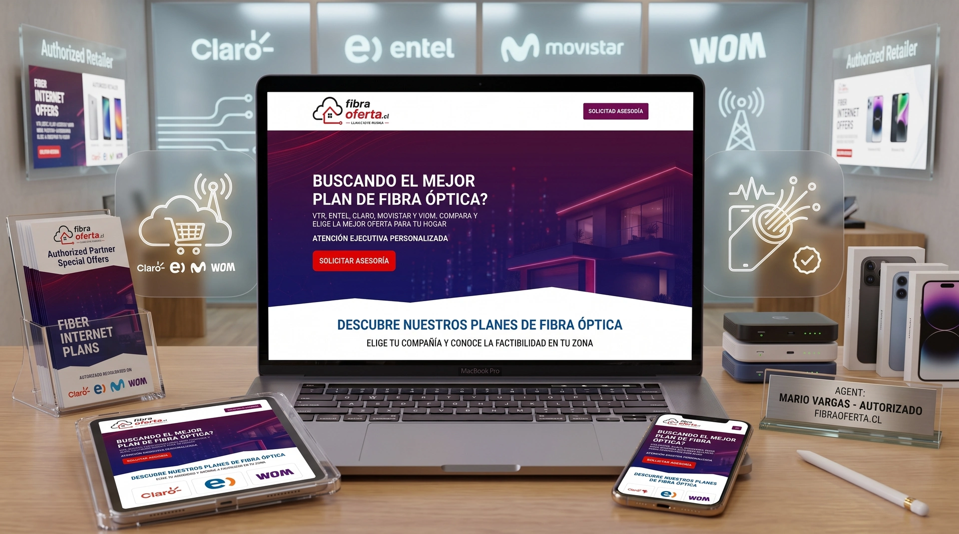 Mockup Oficial de Producción • FibraOferta.cl
