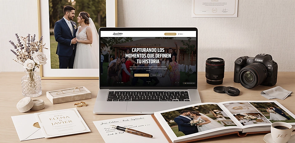 Mockup de Juan Esteban Fotografía